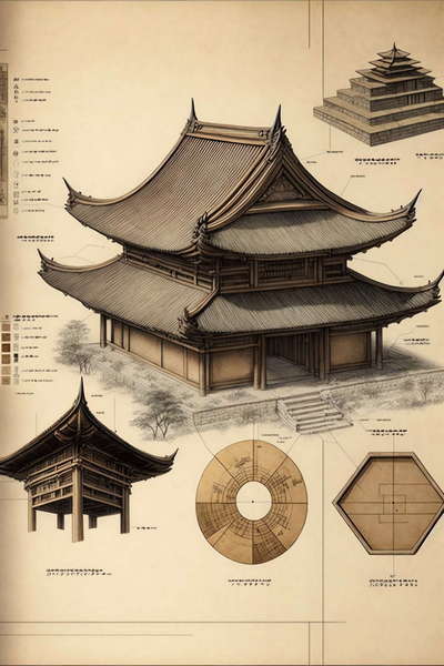 图片[34]-全球设计案例智能库_OJBKAI.COM中式古建筑效果图Midjourney灵感图库-_设计智库－全球设计案例智能库_OJBKAI.COM-全球设计案例智能库_OJBKAI.COM设计智库