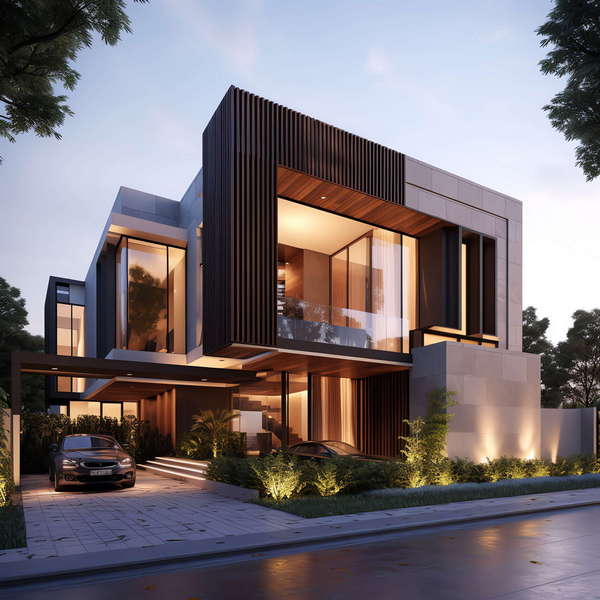 图片[25]-全球设计案例智能库_OJBKAI.COM现代极简别墅外观Midjourney灵感图库-_设计智库－全球设计案例智能库_OJBKAI.COM-全球设计案例智能库_OJBKAI.COM设计智库