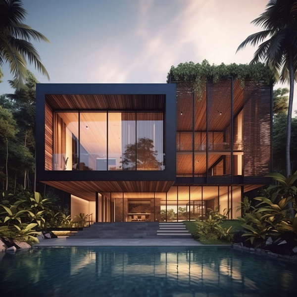 图片[34]-全球设计案例智能库_OJBKAI.COM极简风豪宅别墅外观Midjourney灵感图库-_设计智库－全球设计案例智能库_OJBKAI.COM-全球设计案例智能库_OJBKAI.COM设计智库