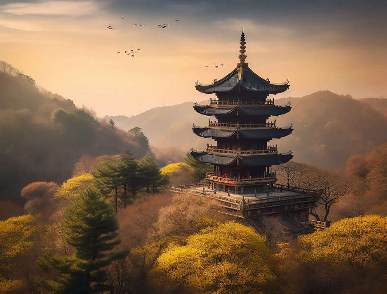 图片[34]-全球设计案例智能库_OJBKAI.COM古建筑寺庙Midjourney灵感图库-_设计智库－全球设计案例智能库_OJBKAI.COM-全球设计案例智能库_OJBKAI.COM设计智库