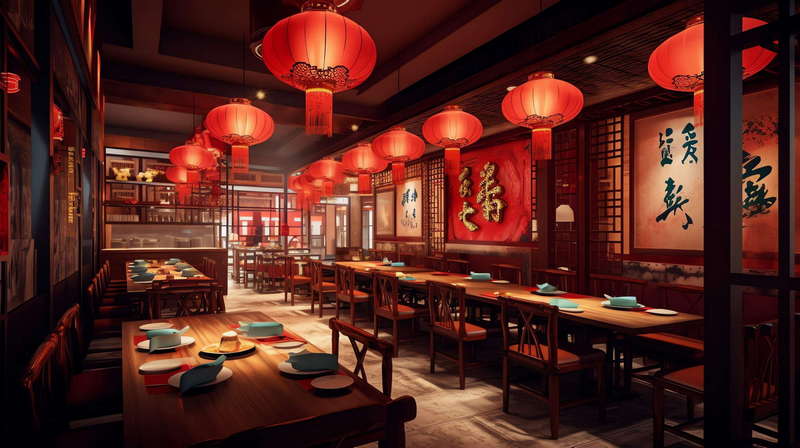 图片[16]-全球设计案例智能库_OJBKAI.COM新中式中餐厅设计Midjourney灵感图库-_设计智库－全球设计案例智能库_OJBKAI.COM-全球设计案例智能库_OJBKAI.COM设计智库