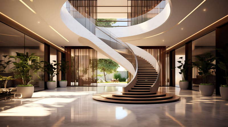 图片[9]-全球设计案例智能库_OJBKAI.COM酒店现代极简风格楼梯Midjourney灵感图库-_设计智库－全球设计案例智能库_OJBKAI.COM-全球设计案例智能库_OJBKAI.COM设计智库