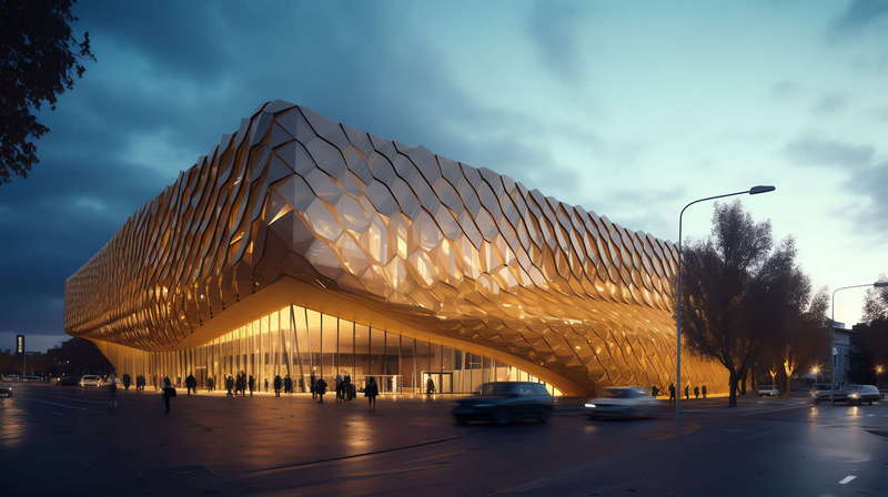 图片[37]-全球设计案例智能库_OJBKAI.COM商业中心建筑外观Midjourney灵感图库-_设计智库－全球设计案例智能库_OJBKAI.COM-全球设计案例智能库_OJBKAI.COM设计智库