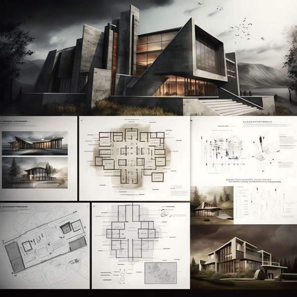 图片[9]-全球设计案例智能库_OJBKAI.COM住宅建筑图Midjourney灵感图库-_设计智库－全球设计案例智能库_OJBKAI.COM-全球设计案例智能库_OJBKAI.COM设计智库