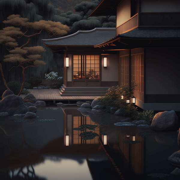 禅意空间Midjourney灵感图库-_设计智库－全球设计案例智能库_OJBKAI.COM-全球设计案例智能库_OJBKAI.COM设计智库