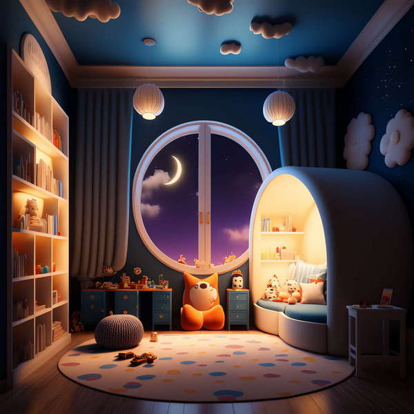 太空元素男孩房6_Midjourney灵感图库-_设计智库－全球设计案例智能库_OJBKAI.COM-全球设计案例智能库_OJBKAI.COM设计智库
