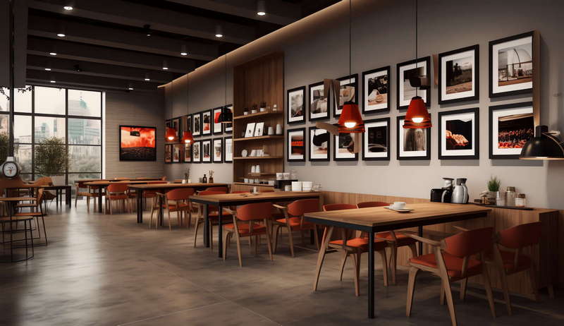 餐饮店面Midjourney灵感图库-_设计智库－全球设计案例智能库_OJBKAI.COM-全球设计案例智能库_OJBKAI.COM设计智库