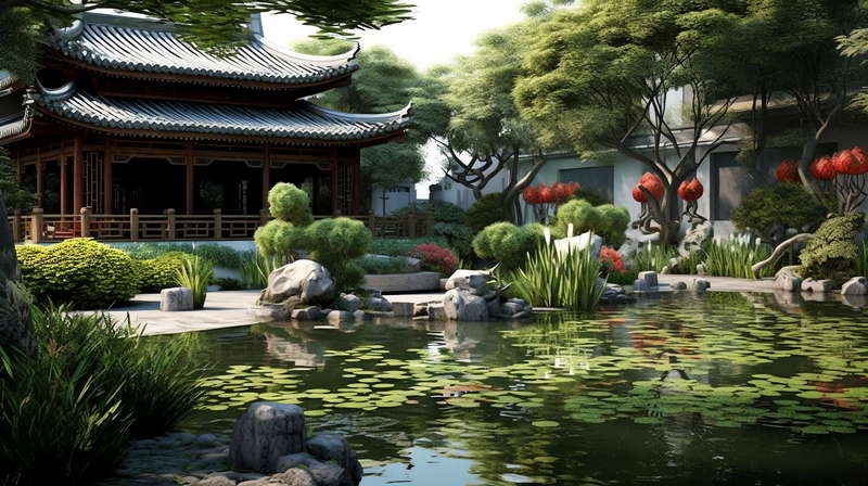 图片[31]-全球设计案例智能库_OJBKAI.COM中式园林Midjourney灵感图库-_设计智库－全球设计案例智能库_OJBKAI.COM-全球设计案例智能库_OJBKAI.COM设计智库