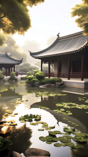 图片[16]-全球设计案例智能库_OJBKAI.COM中式园林Midjourney灵感图库-_设计智库－全球设计案例智能库_OJBKAI.COM-全球设计案例智能库_OJBKAI.COM设计智库