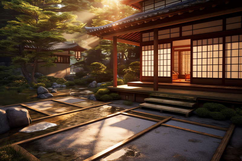 图片[4]-全球设计案例智能库_OJBKAI.COM别墅庭院日式枯山水Midjourney灵感图库-_设计智库－全球设计案例智能库_OJBKAI.COM-全球设计案例智能库_OJBKAI.COM设计智库