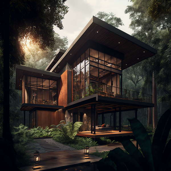 图片[18]-全球设计案例智能库_OJBKAI.COM山水森林别墅Midjourney灵感图库-_设计智库－全球设计案例智能库_OJBKAI.COM-全球设计案例智能库_OJBKAI.COM设计智库