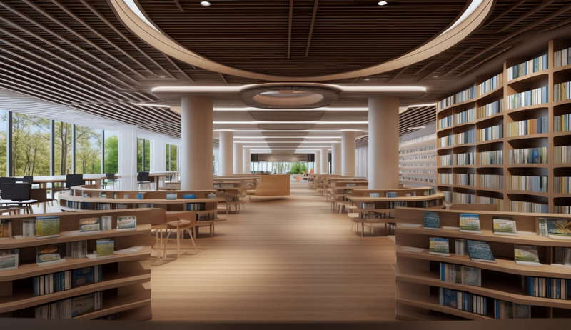 图片[5]-全球设计案例智能库_OJBKAI.COM原木艺术图书馆书店Midjourney灵感图库-_设计智库－全球设计案例智能库_OJBKAI.COM-全球设计案例智能库_OJBKAI.COM设计智库