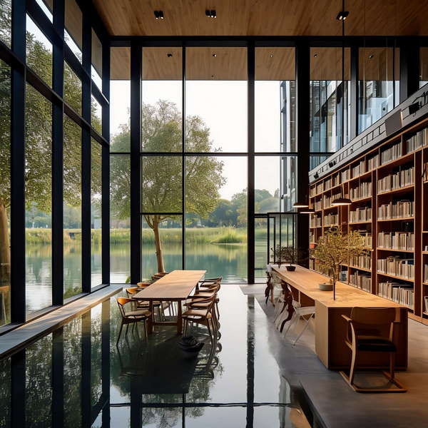 图片[11]-全球设计案例智能库_OJBKAI.COM原木艺术风图书馆书店_Midjourney灵感图库-_设计智库－全球设计案例智能库_OJBKAI.COM-全球设计案例智能库_OJBKAI.COM设计智库