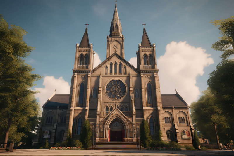 图片[26]-全球设计案例智能库_OJBKAI.COM建筑外观教堂Midjourney灵感图库-_设计智库－全球设计案例智能库_OJBKAI.COM-全球设计案例智能库_OJBKAI.COM设计智库