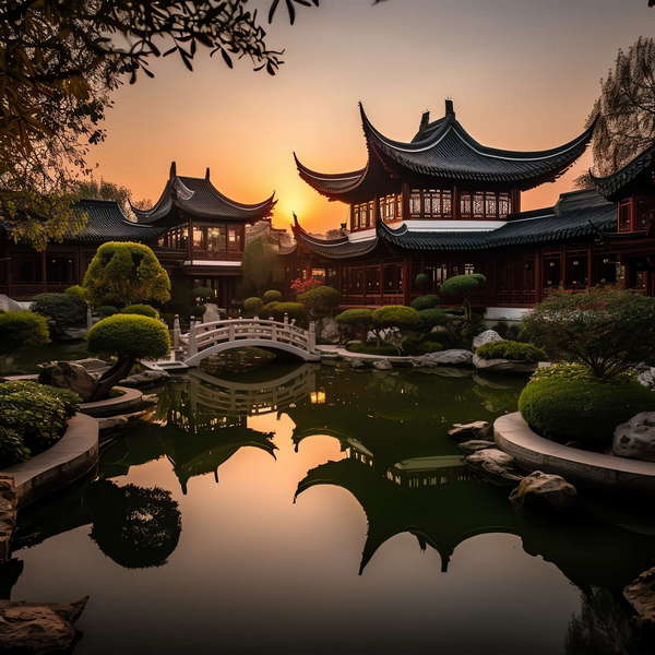 图片[13]-全球设计案例智能库_OJBKAI.COM中式园林Midjourney灵感图库-_设计智库－全球设计案例智能库_OJBKAI.COM-全球设计案例智能库_OJBKAI.COM设计智库