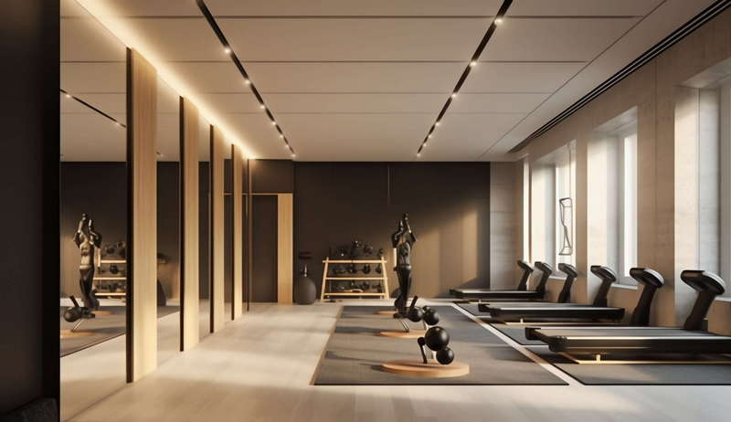图片[2]-全球设计案例智能库_OJBKAI.COM酒店现代健身房Midjourney灵感图库-_设计智库－全球设计案例智能库_OJBKAI.COM-全球设计案例智能库_OJBKAI.COM设计智库