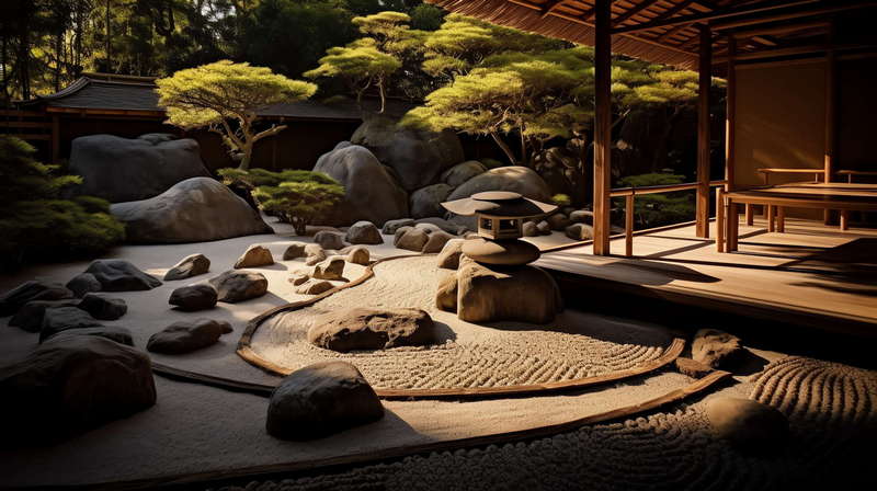图片[18]-全球设计案例智能库_OJBKAI.COM别墅庭院日式枯山水Midjourney灵感图库-_设计智库－全球设计案例智能库_OJBKAI.COM-全球设计案例智能库_OJBKAI.COM设计智库