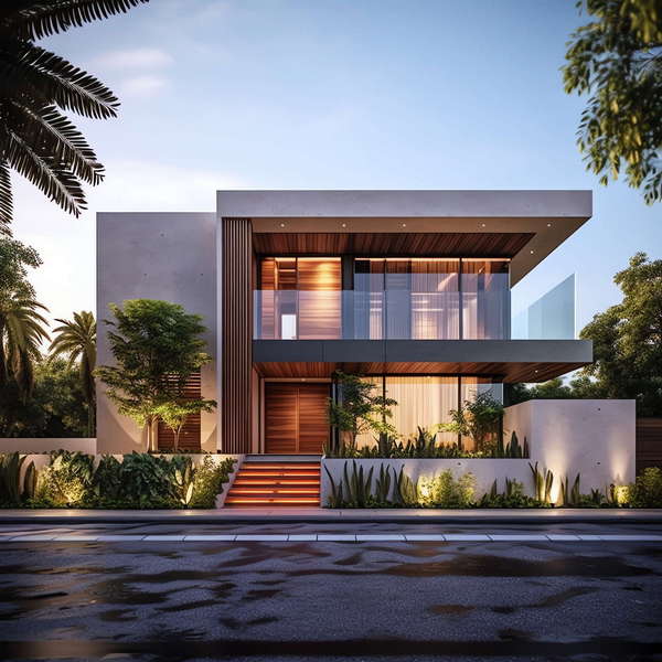 图片[18]-全球设计案例智能库_OJBKAI.COM现代极简别墅外观Midjourney灵感图库-_设计智库－全球设计案例智能库_OJBKAI.COM-全球设计案例智能库_OJBKAI.COM设计智库