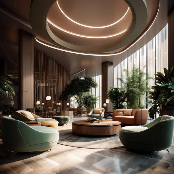 图片[9]-全球设计案例智能库_OJBKAI.COM现代酒店大堂-Midjourney灵感图库-_设计智库－全球设计案例智能库_OJBKAI.COM-全球设计案例智能库_OJBKAI.COM设计智库