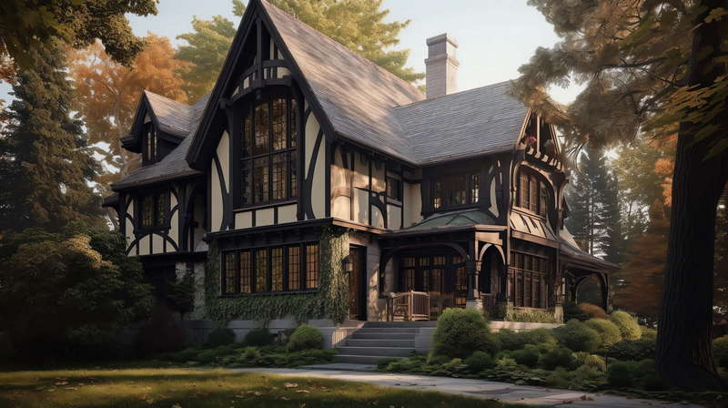 图片[4]-全球设计案例智能库_OJBKAI.COM美式乡村别墅外观Midjourney灵感图库-_设计智库－全球设计案例智能库_OJBKAI.COM-全球设计案例智能库_OJBKAI.COM设计智库