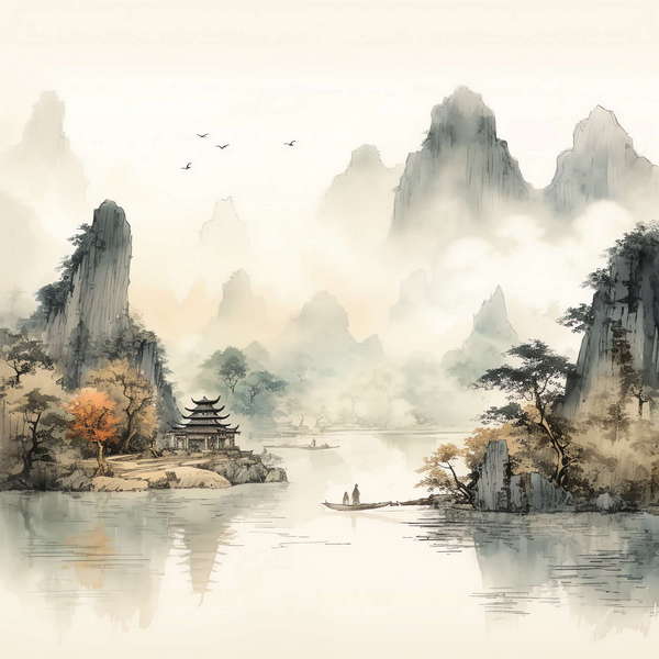 图片[34]-全球设计案例智能库_OJBKAI.COM山水画Midjourney灵感图库-_设计智库－全球设计案例智能库_OJBKAI.COM-全球设计案例智能库_OJBKAI.COM设计智库