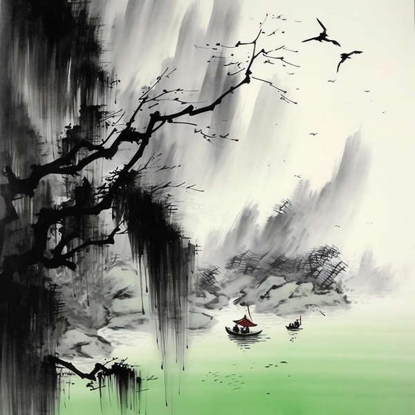 图片[7]-全球设计案例智能库_OJBKAI.COM水墨画Midjourney灵感图库-_设计智库－全球设计案例智能库_OJBKAI.COM-全球设计案例智能库_OJBKAI.COM设计智库