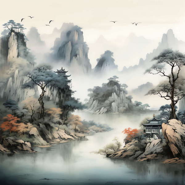 图片[13]-全球设计案例智能库_OJBKAI.COM山水画Midjourney灵感图库-_设计智库－全球设计案例智能库_OJBKAI.COM-全球设计案例智能库_OJBKAI.COM设计智库