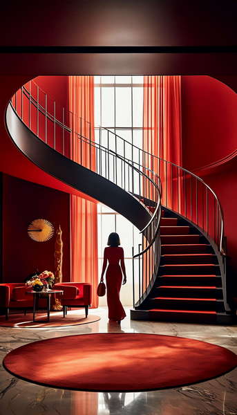 图片[33]-全球设计案例智能库_OJBKAI.COM酒店前卫时尚现代楼梯Midjourney灵感图库-_设计智库－全球设计案例智能库_OJBKAI.COM-全球设计案例智能库_OJBKAI.COM设计智库