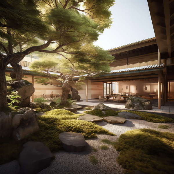 图片[22]-全球设计案例智能库_OJBKAI.COM别墅庭院日式枯山水Midjourney灵感图库-_设计智库－全球设计案例智能库_OJBKAI.COM-全球设计案例智能库_OJBKAI.COM设计智库