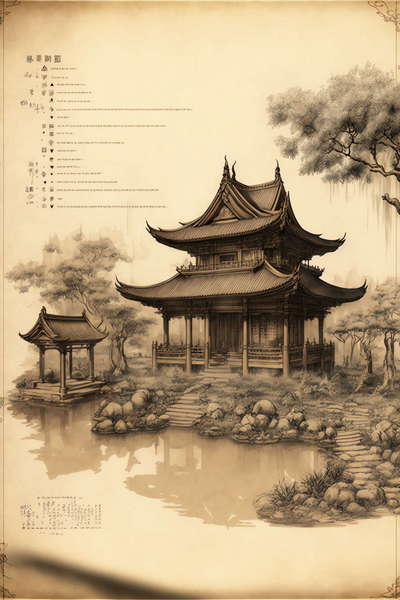 图片[31]-全球设计案例智能库_OJBKAI.COM中式古建筑效果图Midjourney灵感图库-_设计智库－全球设计案例智能库_OJBKAI.COM-全球设计案例智能库_OJBKAI.COM设计智库