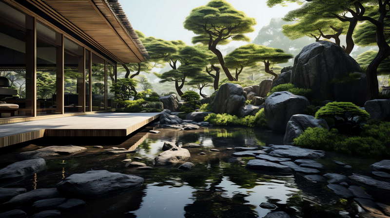 图片[13]-全球设计案例智能库_OJBKAI.COM别墅庭院景观Midjourney灵感图库-_设计智库－全球设计案例智能库_OJBKAI.COM-全球设计案例智能库_OJBKAI.COM设计智库