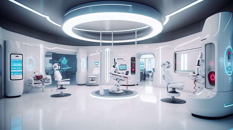 图片[4]-全球设计案例智能库_OJBKAI.COM科幻风未来感手术室_Midjourney灵感图库-_设计智库－全球设计案例智能库_OJBKAI.COM-全球设计案例智能库_OJBKAI.COM设计智库