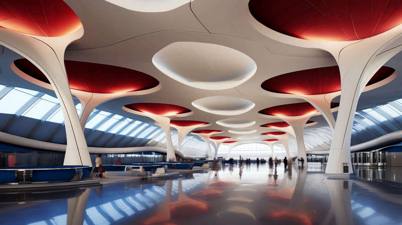 图片[8]-全球设计案例智能库_OJBKAI.COM科技时尚感高铁站Midjourney灵感图库-_设计智库－全球设计案例智能库_OJBKAI.COM-全球设计案例智能库_OJBKAI.COM设计智库