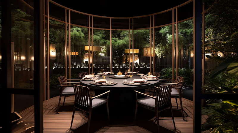 图片[13]-全球设计案例智能库_OJBKAI.COM新中式中餐厅设计Midjourney灵感图库-_设计智库－全球设计案例智能库_OJBKAI.COM-全球设计案例智能库_OJBKAI.COM设计智库