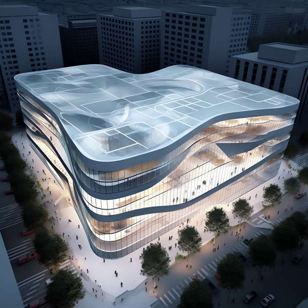 图片[35]-全球设计案例智能库_OJBKAI.COM商业中心建筑外观Midjourney灵感图库-_设计智库－全球设计案例智能库_OJBKAI.COM-全球设计案例智能库_OJBKAI.COM设计智库