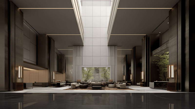 图片[12]-全球设计案例智能库_OJBKAI.COM新中式酒店大堂Midjourney灵感图库-_设计智库－全球设计案例智能库_OJBKAI.COM-全球设计案例智能库_OJBKAI.COM设计智库