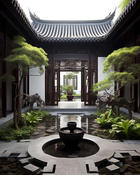 图片[16]-全球设计案例智能库_OJBKAI.COM中式四合院Midjourney灵感图库-_设计智库－全球设计案例智能库_OJBKAI.COM-全球设计案例智能库_OJBKAI.COM设计智库