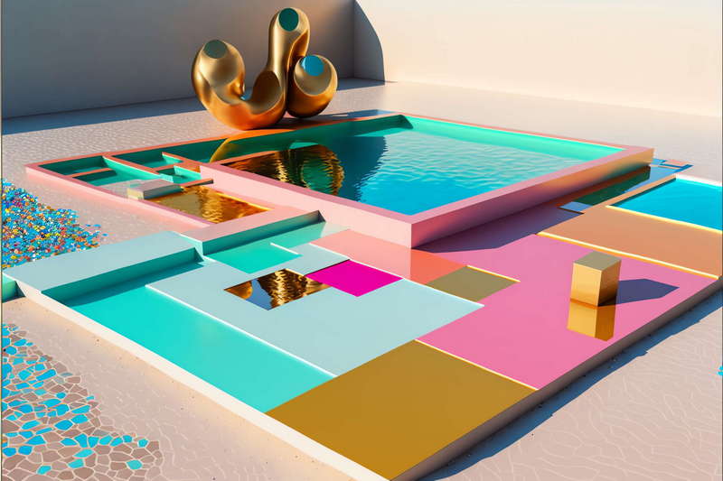 图片[7]-全球设计案例智能库_OJBKAI.COM彩虹色彩的泳池Midjourney灵感图库-_设计智库－全球设计案例智能库_OJBKAI.COM-全球设计案例智能库_OJBKAI.COM设计智库