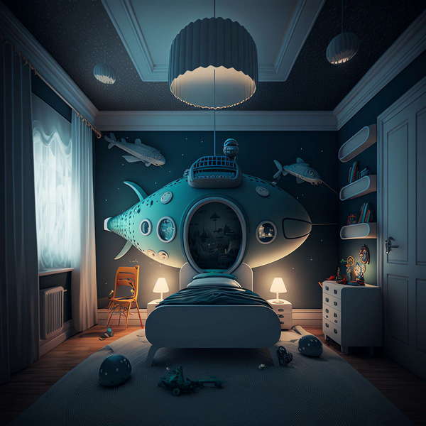 图片[13]-全球设计案例智能库_OJBKAI.COM太空元素男孩房6_Midjourney灵感图库-_设计智库－全球设计案例智能库_OJBKAI.COM-全球设计案例智能库_OJBKAI.COM设计智库