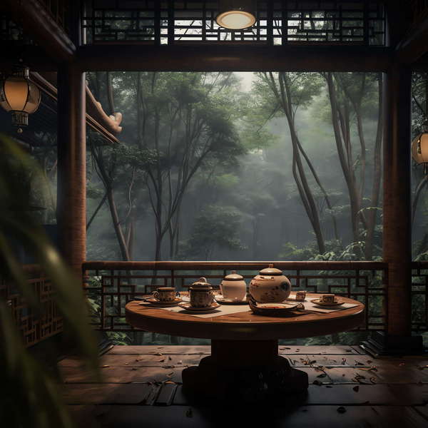 图片[17]-全球设计案例智能库_OJBKAI.COM酒店民宿中式禅意茶室Midjourney灵感图库-_设计智库－全球设计案例智能库_OJBKAI.COM-全球设计案例智能库_OJBKAI.COM设计智库