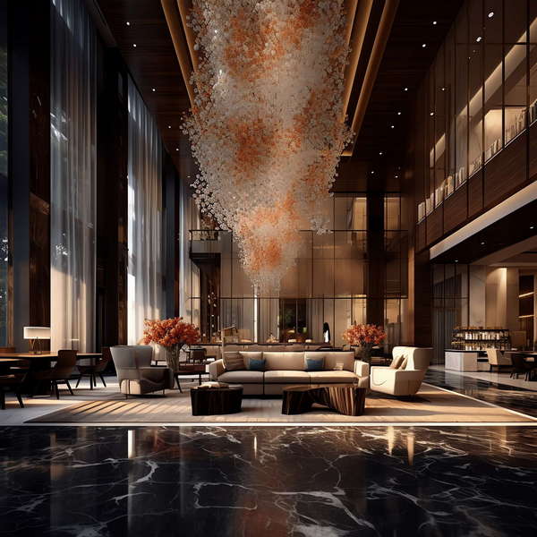 图片[24]-全球设计案例智能库_OJBKAI.COM新中式酒店大堂Midjourney灵感图库-_设计智库－全球设计案例智能库_OJBKAI.COM-全球设计案例智能库_OJBKAI.COM设计智库