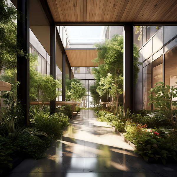 图片[19]-全球设计案例智能库_OJBKAI.COM绿植空间酒店大堂Midjourney灵感图库-_设计智库－全球设计案例智能库_OJBKAI.COM-全球设计案例智能库_OJBKAI.COM设计智库