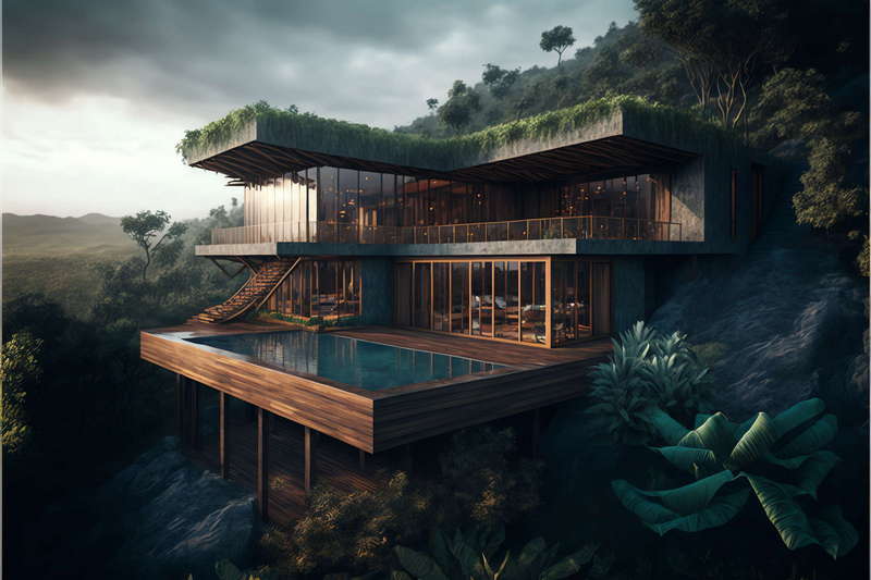 图片[24]-全球设计案例智能库_OJBKAI.COM山水森林别墅Midjourney灵感图库-_设计智库－全球设计案例智能库_OJBKAI.COM-全球设计案例智能库_OJBKAI.COM设计智库