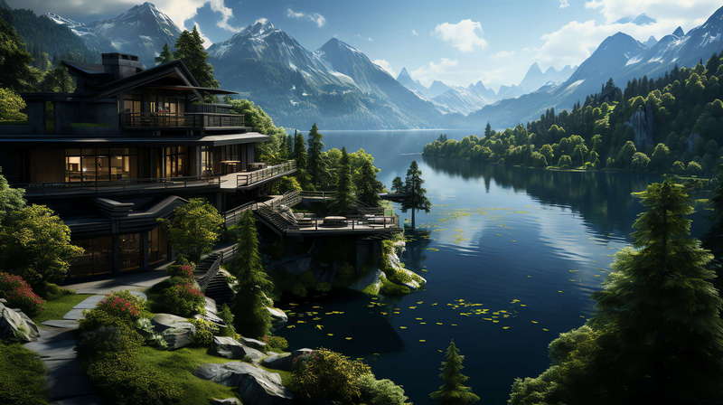 图片[30]-全球设计案例智能库_OJBKAI.COM湖景房Midjourney灵感图库-_设计智库－全球设计案例智能库_OJBKAI.COM-全球设计案例智能库_OJBKAI.COM设计智库