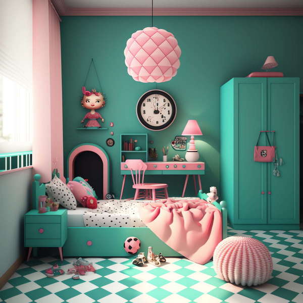 图片[34]-全球设计案例智能库_OJBKAI.COM色彩童趣女孩房2_Midjourney灵感图库-设计智库－全球设计案例智能库_OJBKAI.COM-全球设计案例智能库_OJBKAI.COM设计智库