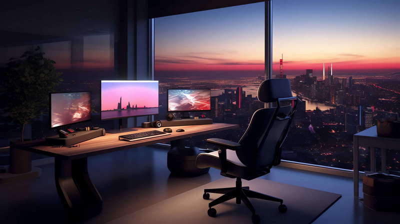 图片[17]-全球设计案例智能库_OJBKAI.COM霓虹灯科幻设计办公空间Midjourney灵感图库-_设计智库－全球设计案例智能库_OJBKAI.COM-全球设计案例智能库_OJBKAI.COM设计智库