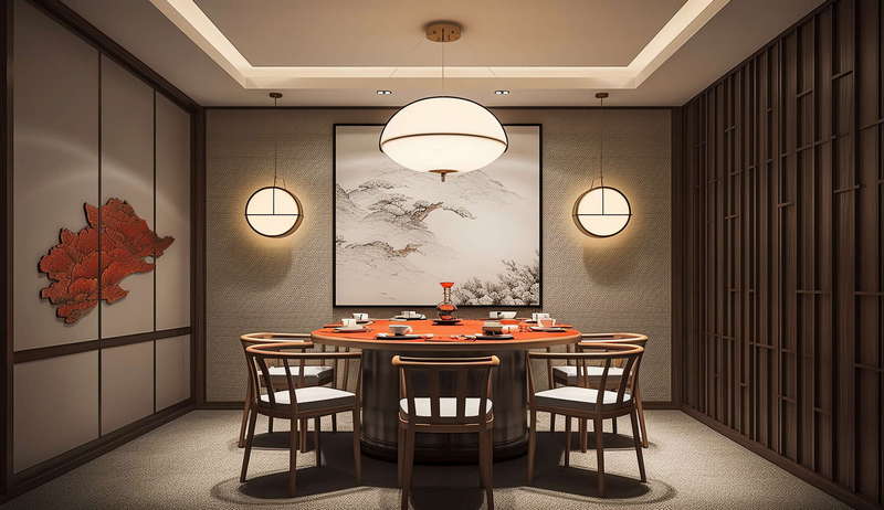 图片[20]-全球设计案例智能库_OJBKAI.COM包厢包间中式餐厅Midjourney灵感图库-_设计智库－全球设计案例智能库_OJBKAI.COM-全球设计案例智能库_OJBKAI.COM设计智库