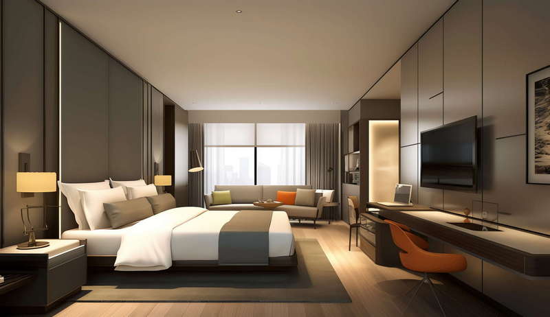 图片[16]-全球设计案例智能库_OJBKAI.COM新中式酒店客房Midjourney灵感图库-_设计智库－全球设计案例智能库_OJBKAI.COM-全球设计案例智能库_OJBKAI.COM设计智库