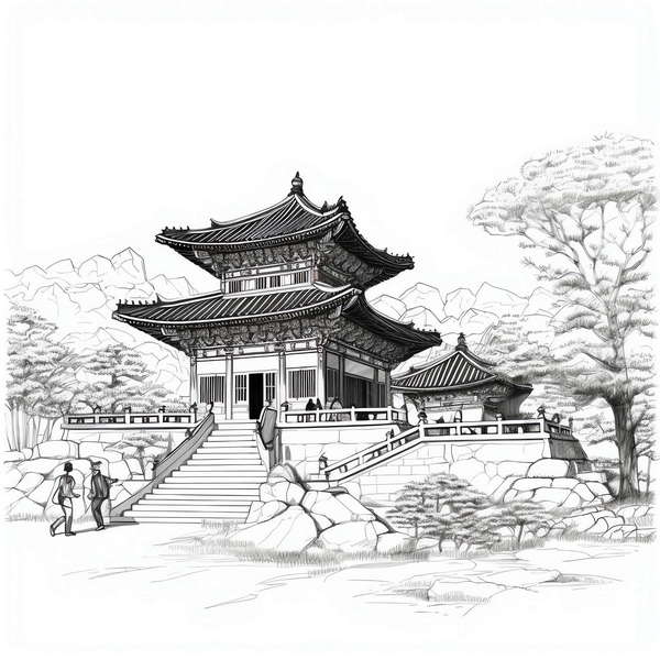 图片[18]-全球设计案例智能库_OJBKAI.COM中国古建草图Midjourney灵感图库-_设计智库－全球设计案例智能库_OJBKAI.COM-全球设计案例智能库_OJBKAI.COM设计智库