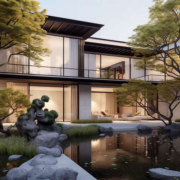 图片[22]-全球设计案例智能库_OJBKAI.COM中式别墅外观Midjourney灵感图库-_设计智库－全球设计案例智能库_OJBKAI.COM-全球设计案例智能库_OJBKAI.COM设计智库